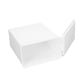 thumbnail image 3 of Caja de almacenamiento de plástico para escritorio, a prueba de polvo, con tapa abatible, soporte de plástico, etiquetas adhesivas, 12 x 7,8 x 14,6 cm (4,7 x 3 x 5,7 pulgadas)., 3 of 14