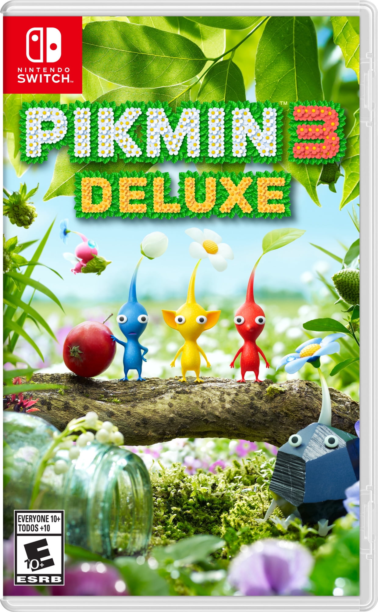 Nintendo, Pikmin 3 Deluxe Edition, Adventure Game, Co-Op and Side