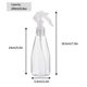 thumbnail image 2 of Botella de spray para plantas de 2 piezas, botella de spray Clear Plant Mister de 200 ml, solución de limpieza, pulverizador vacío de agua con gatillo oso de fresa Hogar, 2 of 5