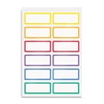 thumbnail image 5 of Avery No-Iron Fabric Name Labels, Rainbow Borders, ¾" x 1 ¾" ,Preprinted Borders, Handwrite, 40706, 5 of 5