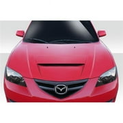 Duraflex M-Speed Hood for 2004-2008 Mazda 3 4 Door