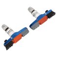 thumbnail image 4 of Bike Brake Pads, Bike Brake Pads Blocks Aluminum Alloy Shell Drawer Type Structure 2Pcs Rubber Pad  For Road Bicycle For Mountain Bike Black,Red,Blue, 4 of 8