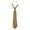 Khaki, variant on Unisex Punk Metal Chain Tie Necktie, Cravate Pour Femme & Men, Accessories for Business, Prom & Party 1PC Khaki