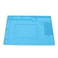 thumbnail image 2 of Almohadilla De Mantenimiento De Silicona Seguro Antideslizante Aislamiento Térmico Alfombrilla De Soldadura De Silicona Resistencia A La Corrosión Flexible Resistente A ANGGREK Herramientas, 2 of 8
