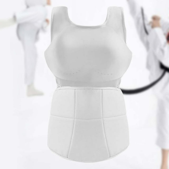 Colaxi Womens Karate Belly Chest Protector Multipurpose Accessory Boxing Protection M M