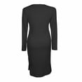 thumbnail image 2 of Vestido George Talla M Escote Redondo Negro, 2 of 4