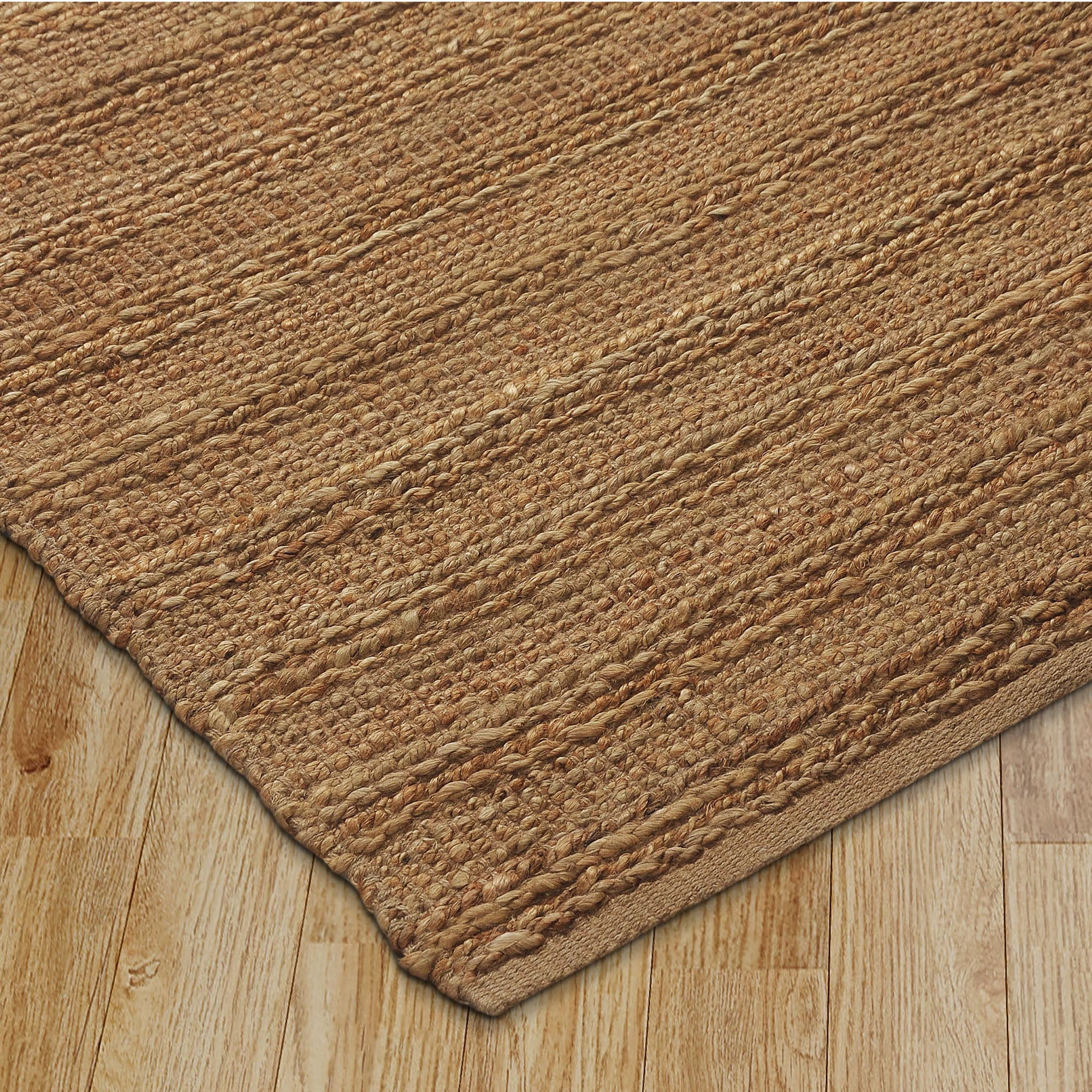 Ox Bay Newly Transitional Braided Organic Jute Handmade Area Rug, 9' x 12'