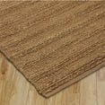 thumbnail image 6 of Ox Bay Natalia 7'9" x 9'9" Brown Striped Braided Jute Indoor Area Rug, 6 of 7