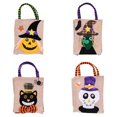 thumbnail image 1 of goowrom Décoration de Sac à Main d'Halloween avec Motif de Vacances Accessoire en Lin, 1 of 6