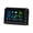 Black, variant on Indoor Outdoor with Clock Thermometers Humidity Barometers