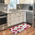 thumbnail image 2 of Kitchen Mat Fruit Cherry Kitchen Rug Mat Anti-Fatigue Comfort Floor Mat Non Slip Oil Stain Resistant Easy to Clean Kitchen Rug Bath Rug Carpet for Indoor Outdoor Doormat Home Decor Gifts, 2 of 7