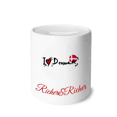 thumbnail image 1 of J'aime le Mot Danemark Drapeau Amour Coeur Illustration Riche et Riche Banque Boîte d'Épargne Pièce, 1 of 1