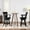 Black+Vintage, variant on Natural Swivel Bar Stool with Armrests, High Back Support / Solid Hardwood Construction