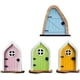 thumbnail image 3 of Puertas de casa de gnomo de hadas en miniatura, juego de 4 puertas de hadas para árbol, jardín, puerta de hadas, puerta de dormir de hadas, estatua de árbol al aire libre, estatua de madera, patio, arte, escultura de jardín, decoración de pared de árbol, decoración de césped Ormromra WMPH-1508-7, 3 of 8