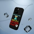 thumbnail image 5 of DistinctInk Tough Case for Apple iPhone 14 PRO (6.1" Screen), Compatible with MagSafe Charging - Heaven Doesn't Ignore Cries Of Broken Heart, 5 of 6