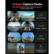 Vantrue E360 ACE 5.2K 360° Panoramic WiFi Dash Cam, Handheld Action Camera