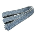 thumbnail image 4 of Cinturón de mezclilla de moda de 3,6 cm de ancho para mujer, cinturón para pantalones casuales. Azul claro, 4 of 8