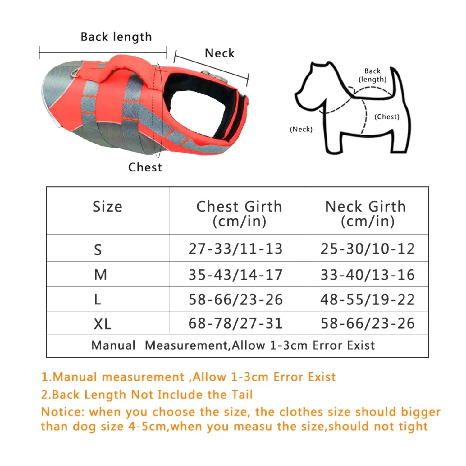 Pet Dog Life Jacket Safety Clothes Life Vest