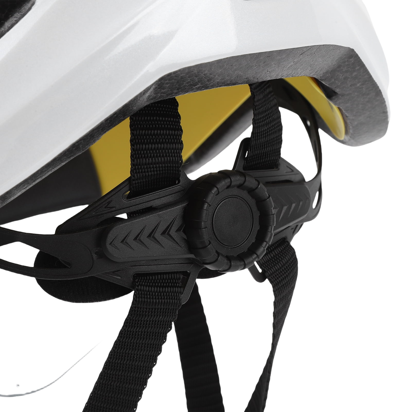 YAHHU MIPS Technology Adult Cycling Bike Helmet with Rechargeable LED Light and Magnetic Goggles for Mountain Road Bicycle Riding White Large Size (11.8 inches / 30 cm)