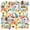 1A-35pcs, variant on 35pcs-50pcs Tropical Stickers Summer Kids Stickers Fun Kids Stickers for Luggage Laptop Notebook