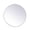 Silver, variant on Metal frame round mirror with decorative hook 39 inch in Blue