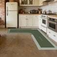 thumbnail image 6 of WEGFTDUOP L-Shaped Kitchen Corner Rug, Absorbent Non-Slip Floor Mat, Machine Washable Dark Carpet for Kitchen Living Room & Cooking Area, 6 of 7