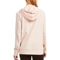 thumbnail image 4 of Women's Zip Up Cotton Light Hoodie Jacket (M, Blush), 4 of 4