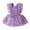 Purple, variant on REDARER Girls 3D Petal Tutu Dress, Light Blue Sleeveless Tulle Party Dress for Baby,9-12 Months