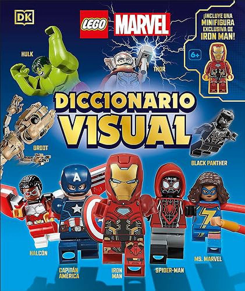 Lego Marvel: El Diccionario Visual (Visual Dictionary): Con Una Minifigura Exclusiva de Lego Marvel, (Paperback)
