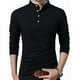 thumbnail image 1 of Playeras Hombre Larga Hombre Algodón Camisa Polo Negocio, 1 of 4