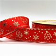 thumbnail image 1 of Cinta de Navidad de 5 yardas, 1 pulgada, 25mm, impresa, de poliéster, para diseño hecho a mano, decoración de Navidad, embalaje de regalo DIY, 1 of 4