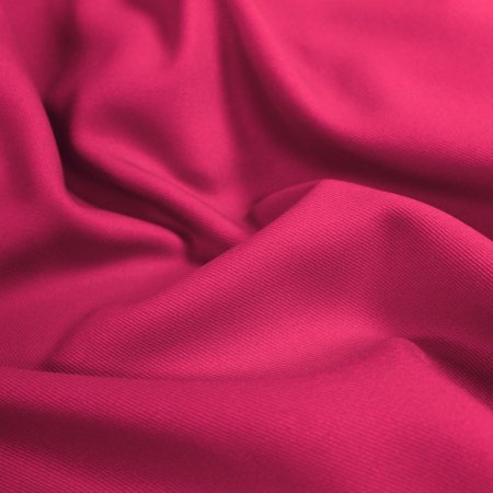 CLEARANCE SALE!! Dark Fuchsia Solid 60'' Poly Gabardine Fabric , DIY Projects - 5 YARDS