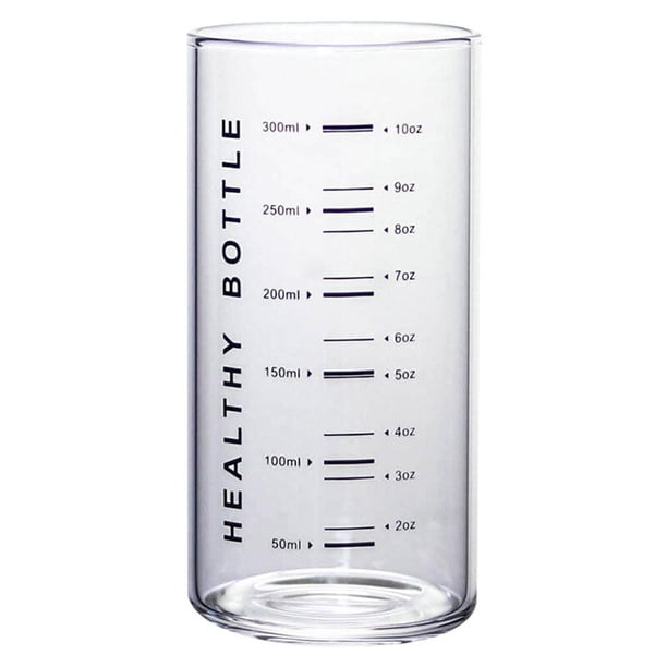Vaso medidor de , Vaso medidor de de borosilicato para cocina o , fácil de leer, 300 ml