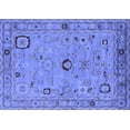 thumbnail image 1 of Ahgly Company Machine Washable Indoor Rectangle Oriental Blue Traditional Area Rugs, 7' x 10', 1 of 4
