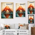 thumbnail image 4 of Designart "Colorful Mexican Art Pyramid" Mexican Art Floater Framed Canvas Prints, 4 of 5