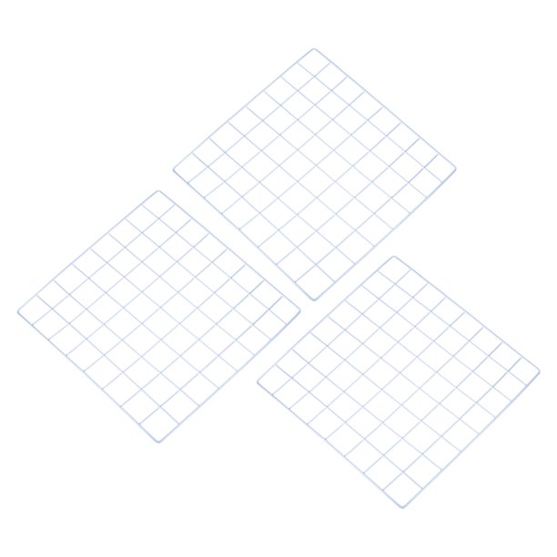 Uxcell 16"x16" Wire Grid Panel, 3 Pack Wall Grid Panels Board Photo ...