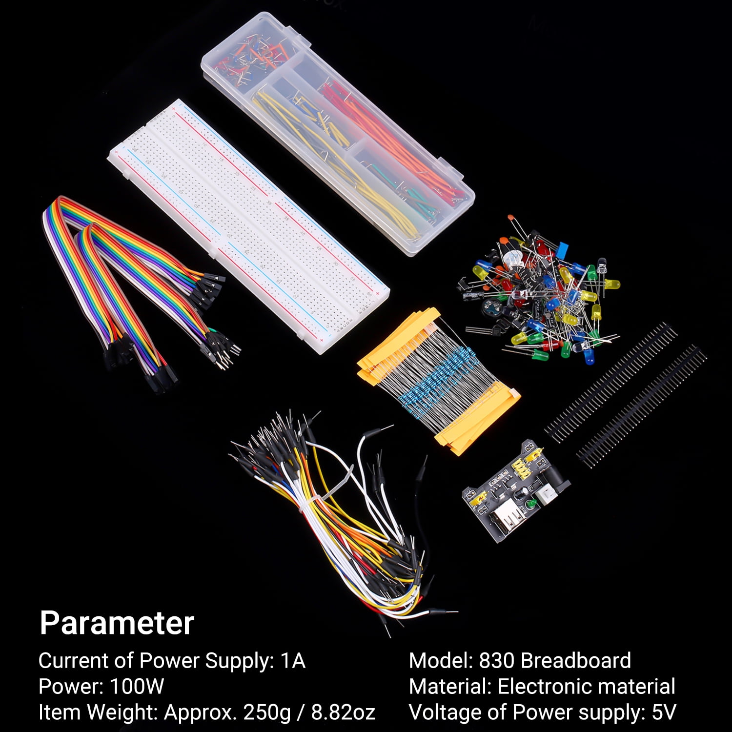 component,Kit With Box Set Component Diy 830 Set Component With Component Diy Kit Diy Kit With Burko Sazoley Component Siuke 830 With 1