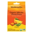 thumbnail image 3 of (3 pack) Wedderspoon Organic Manuka Honey Drops for Dry Throats, Lemon & Bee Propolis, 20 Count, 3 of 11