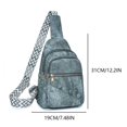 thumbnail image 2 of Monedero para Celular Bolso Cruzado Mujeres Hombres Cuero PU, 2 of 6