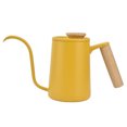 thumbnail image 2 of Stainless Steel Gooseneck  Drip Pot Coffee Long Mouth Tea Kettle Hand Coffee Maker Yellow, 2 of 8