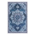 thumbnail image 7 of Unique Loom Renaissance Collection Area Rug - Roma (3' 11" x 6' 1" Rectangle Navy Blue/Aqua), 7 of 7