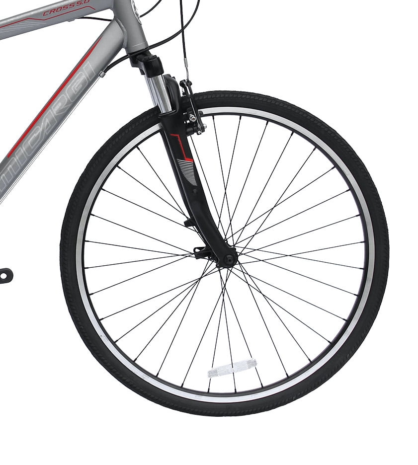 Wonder Wheels 26" Gray 8-Speed Mountain Bicycle