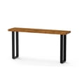 thumbnail image 2 of Modern Rustic Real Wood Console or Sofa Table, 2 of 3