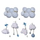 thumbnail image 5 of Jumpingount 1 par de aretes colgantes, aretes de gota estéticos, joyería para vacaciones en la playa de Navidad, regalo personalizado, accesorios para Ropa, zapatos y accesorios Miscelánea Largo Jumpingount AP011156-03, 5 of 6