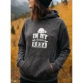 thumbnail image 2 of Festive Holiday Christmas Hoodie for Men Women, Holiday Pullover Hooded Sweatshirt, Cozy Cotton Poly Blend, Funny Winter Xmas Gift Outfit, 2 of 5