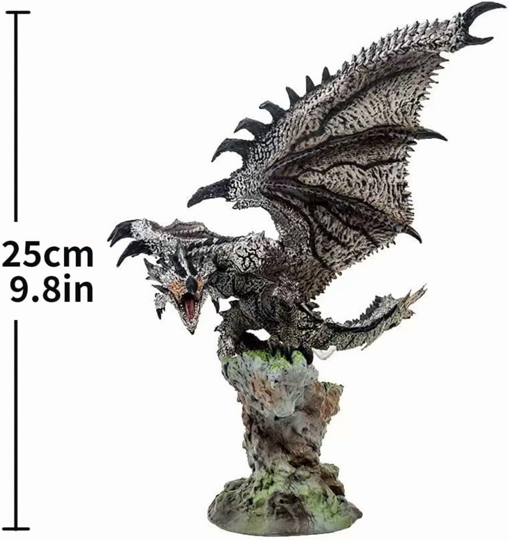 New Silver Rathalos (Scenario Ver) Character Anime Model Statue Action Figures Desktop Ornament Popular Decorations Fan Souvenirs Creative Gift Collectable