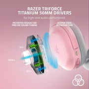 Razer Barracuda Wireless Gaming Headset for PC, PS5, PS4, Switch, Mobile, 2.4GHz, Bluetooth, Quartz