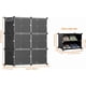 thumbnail image 4 of Zapatera de 6 niveles, gabinete con estantes de plástico para 24 pares de zapatos, organizador para clóset, pasillo, dormitorio, entrada, 4 of 19
