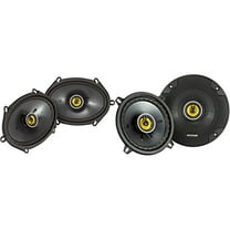 Kicker 46CSC684 CS-Series CSC68 6x8-Inch Coaxial Speakers  w/ 46CSC54 5.25" Coaxial Bundle