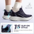 thumbnail image 2 of ALLSWIFIT Women's Slip On Walking Shoes Hands-Free Cushion Running Tennis Shoes Non-Slip Comfortable Workout Gym Sports Athletic Fashion Sneakers ActiveBreeze2.0, 2 of 7